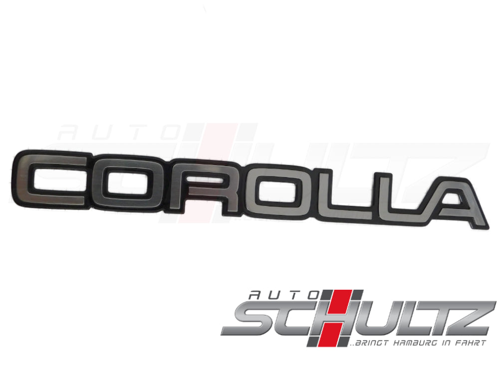 Toyota Corolla Emblem 75445-13020 in glänzendem Silber für Fahrzeuganpassungen